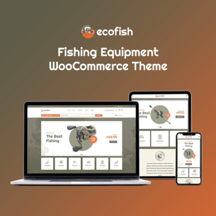 Ecofish - Tema WooCommerce Peralatan Memancing - Fitur Gambar 1