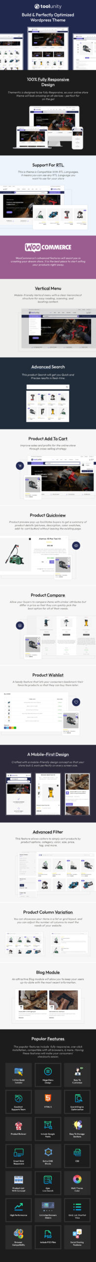 Toolunity - Tema WooCommerce Responsif Tootstore - Fitur Gambar 1