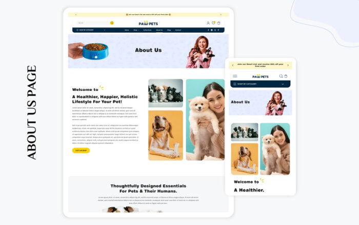 PawPets - Tema Hewan Peliharaan Shopify 2.0 Terbaik - Fitur Gambar 4