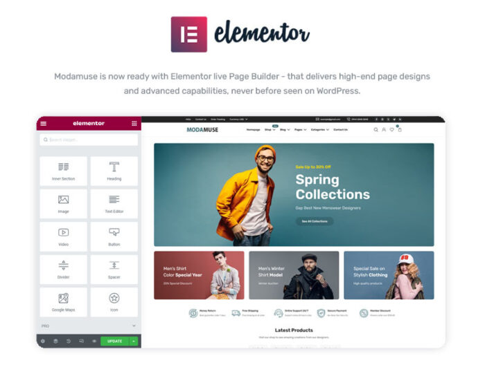 ModaMuse - Tema WordPress Fashion WooCommerce - Fitur Gambar 2