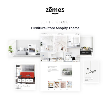 Elite Edge - Toko Mebel Toko Online Multihalaman Bersih 2.0 Tema Shopify - Fitur Gambar 1