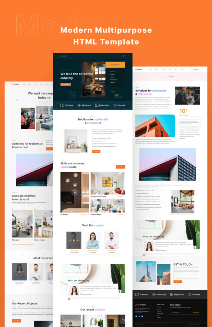 Template Konstruksi HTML Lumestra - Fitur Gambar 1