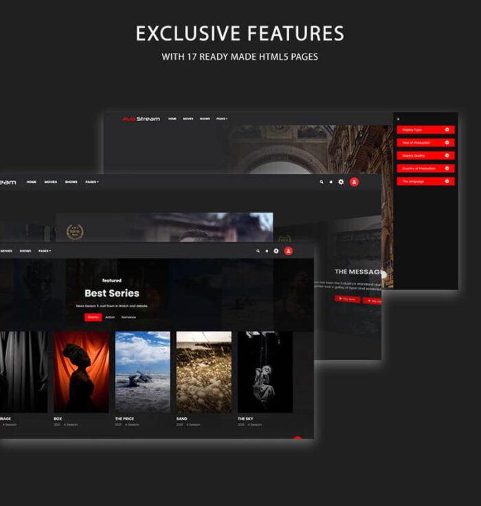 Ava Stream - Template Situs Web Bootstrap 4 Film & Acara TV - Fitur Gambar 2