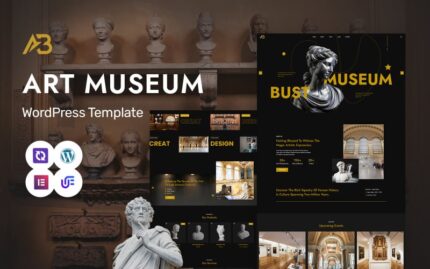 AartBust - Art Gallery And Museum WordPress Elementor Theme