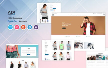 Adi - Fashion OpenCart Template