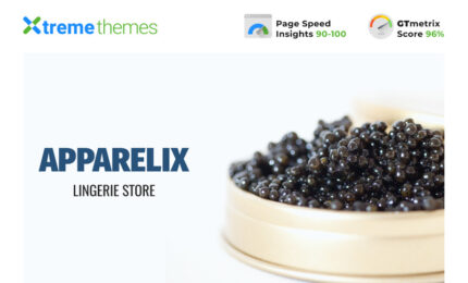 Tema Shopify Apparelix Caviar Store - Fitur Gambar 1