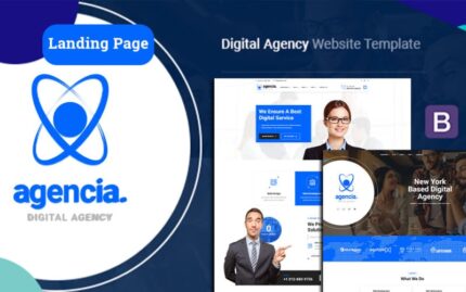 Agencia | Digital Agency Landing Page Template