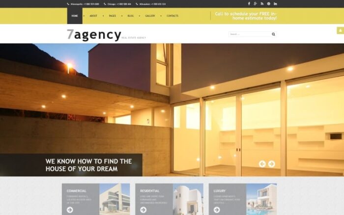 7agency - Template Joomla Modern Agensi Properti