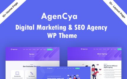 Agencya - Tema WordPress Agensi Pemasaran Digital & SEO