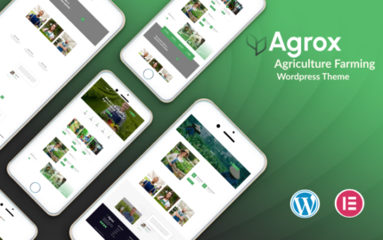 Agrox - Agriculture Farming WordPress Theme