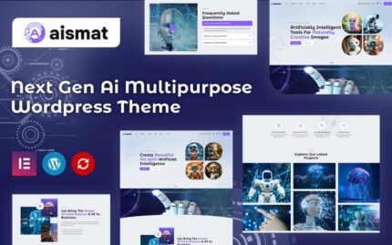 Aismat - Tema WordPress Kecerdasan Buatan & Teknologi AI