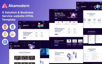 Akamodern - IT Solution & Multi-Purpose HTML5 Template