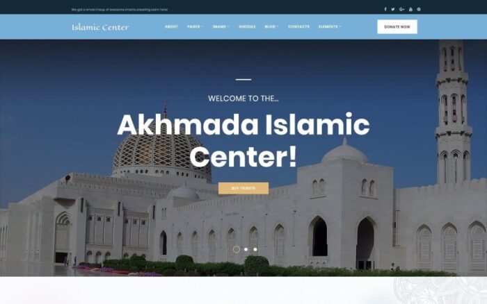 Akhmada - Tema WordPress Pusat Islam