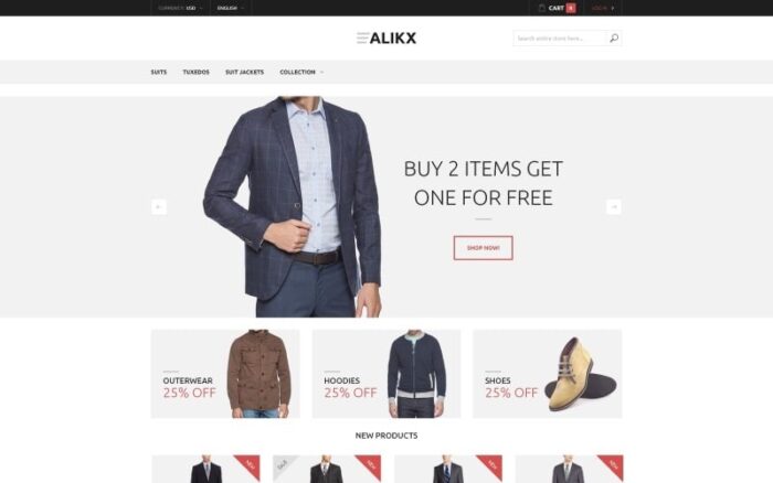 ALIKX Magento Theme