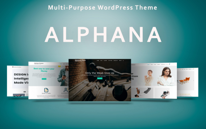 Alphana - Tema WordPress Serbaguna