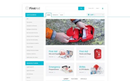 Template OpenCart Responsif Ambulans