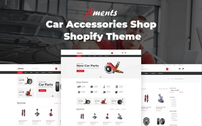 Aments - Tema Shopify Toko Aksesoris Mobil