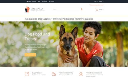 Tema Magento Animally