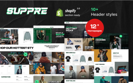 Ap Suppre - Hoodies & Unisex Fashion Shopify Theme