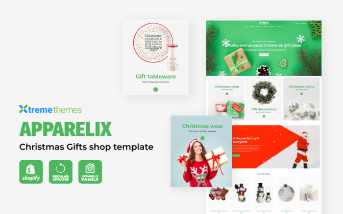 Tema Shopify Toko Hadiah Natal Apparelix