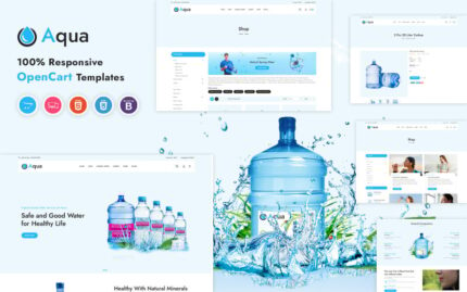 Aqua - Responsive OpenCart Template