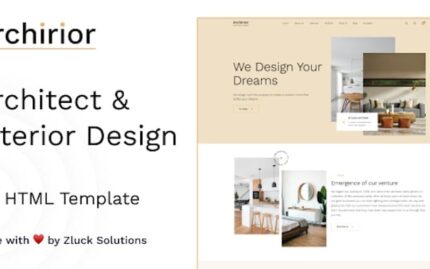 Archirior - Architect & Interior Design HTML Template