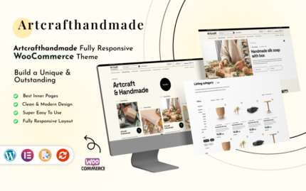 Artcraft - Handmade Creative WordPress Theme