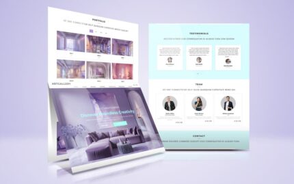 ArtGallery Bootstrap HTML Landing Template