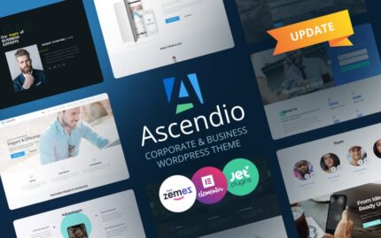 Ascendio - Corporate & Business WordPress Theme