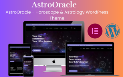 AstroOracle - Horoscope & Astrology WordPress Theme