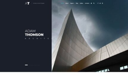 AT - Template Joomla Agensi Arsitektur Solid