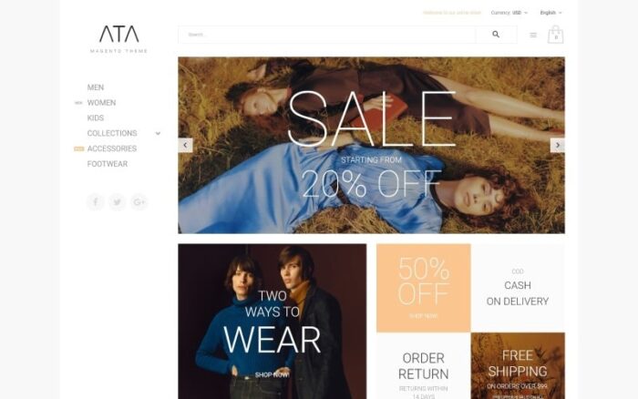 ATA - Tema Magento Mode