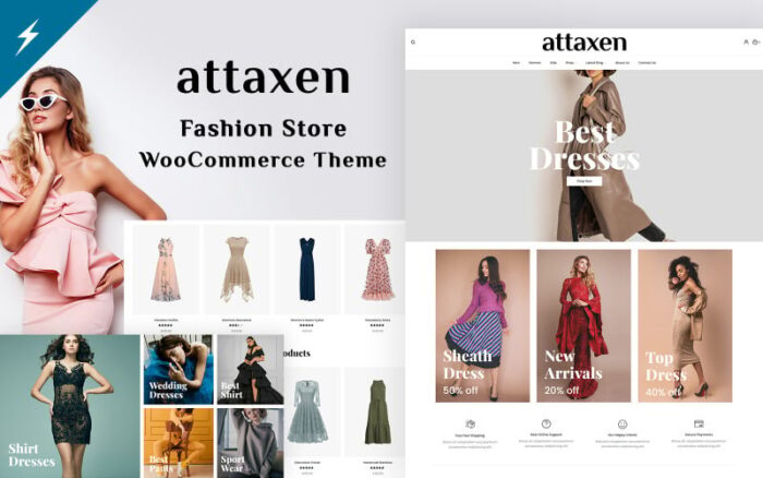 Attaxen - Tema WooCommerce Toko Busana dan Pakaian