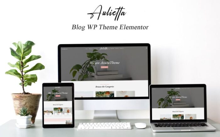 Aulietta - Tema Blog WP Elementor