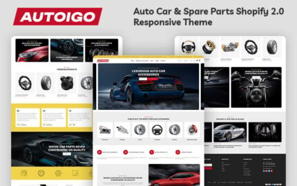 Autoigo - Alat Otomotif Mobil & Suku Cadang Mobil Serbaguna Tema Responsif Shopify 2.0