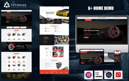 AutoPart – Automotive Parts & Car Services Elementor WordPress Theme