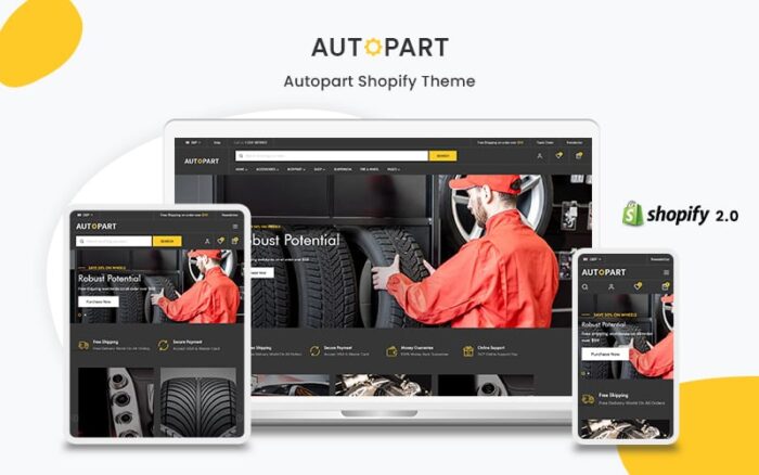 Autopart- Tema Shopify Autopart & Aksesori