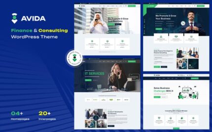 Avida - Finance and Consulting WordPress Theme