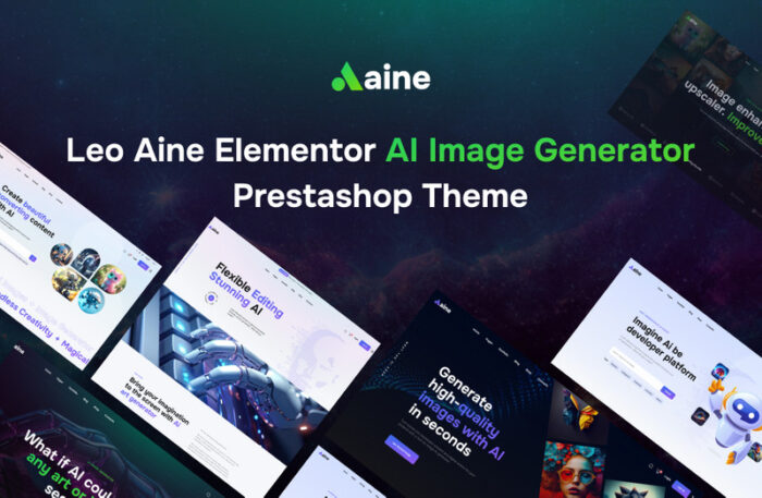 Leo Aine Elementor - Tema Prestashop Penghasil Gambar AI - Fitur Gambar 1