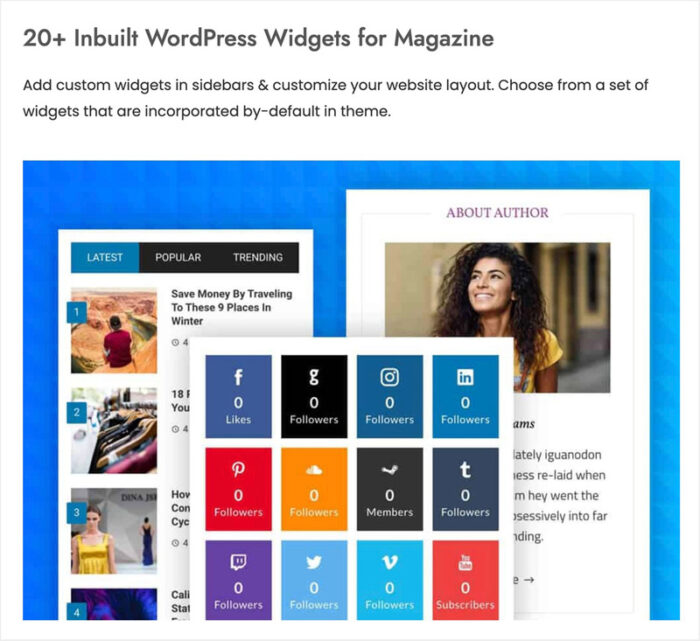 Viral Pro - Tema WordPress Koran, Majalah, Blog & Berita Modern & Kreatif - Fitur Gambar 12