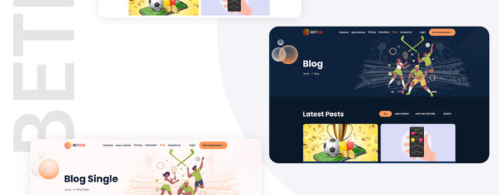 Betion - Template HTML Taruhan Online yang Sesuai - Fitur Gambar 9