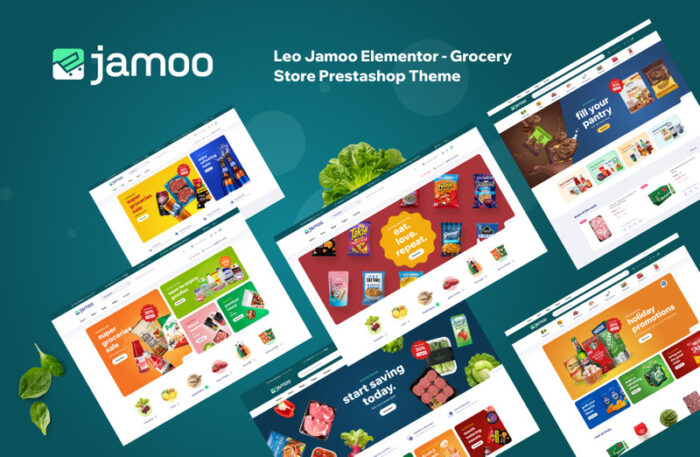 Leo Jamoo Elementor - Tema Prestashop Toko Kelontong - Fitur Gambar 1