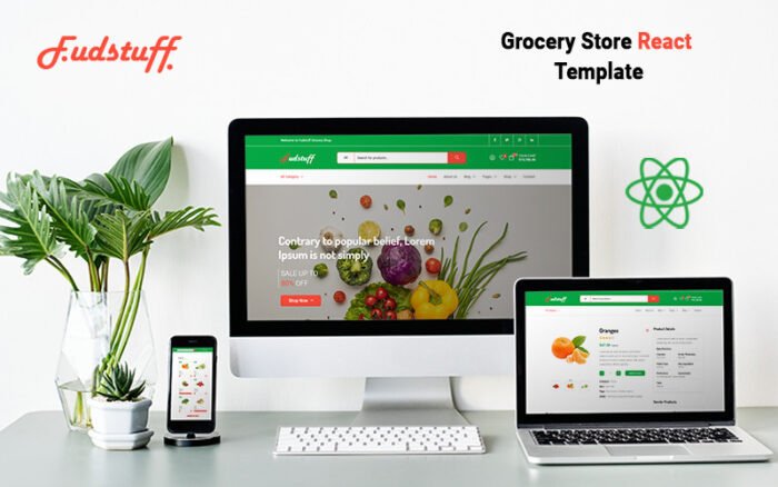 FuudStuff – Template Situs Web React E-niaga Toko Kelontong - Fitur Gambar 1