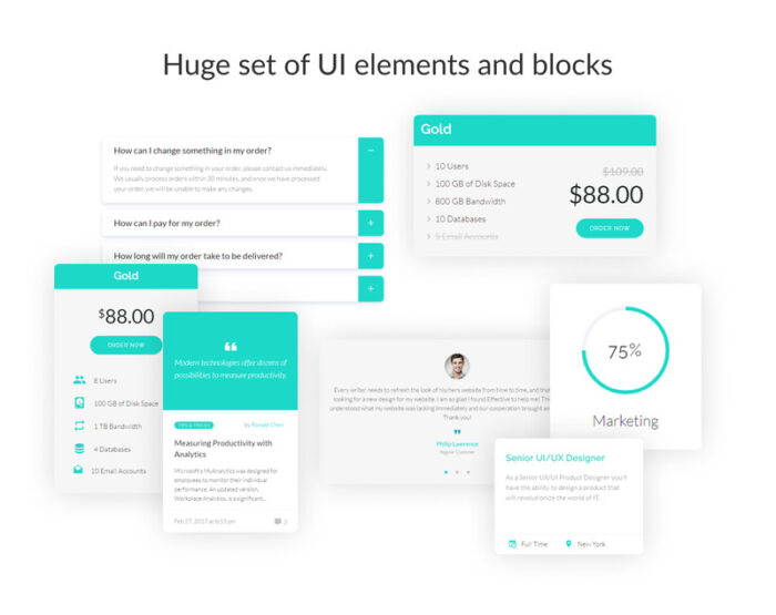 Template Situs Web Responsif Konsultasi TI yang Efektif - Fitur Gambar 4