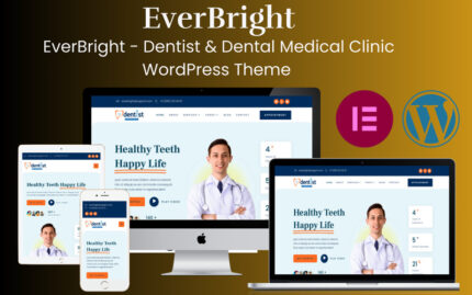 EverBright - Tema WordPress Dokter Gigi & Klinik Medis Gigi - Fitur Gambar 1