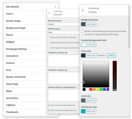 Alphana - Tema WordPress Serbaguna - Fitur Gambar 1