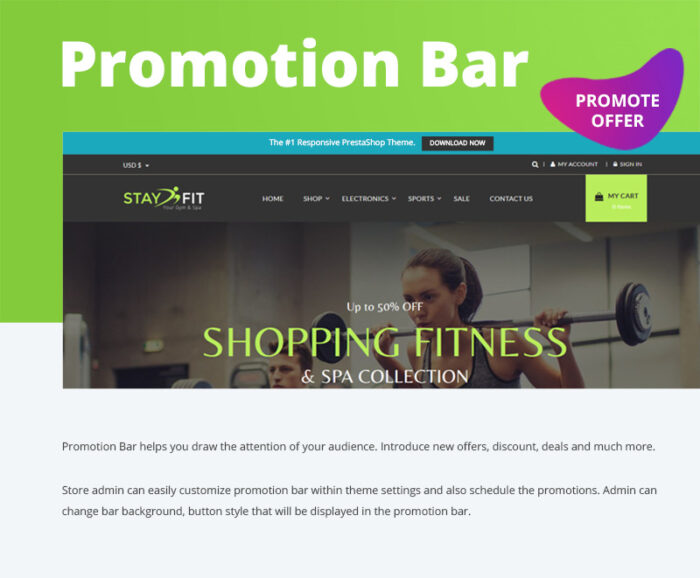 StayFit - Tema Prestashop Responsif untuk Gym & Spa - Fitur Gambar 3