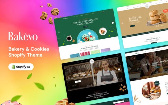 Bakevo – Bakery & Cookies Shopify Theme