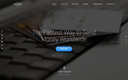 Bank Progress - Solid Bank HTML Landing Page Template