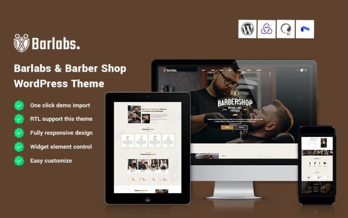 Barlabs - Tema WordPress Toko Pangkas Rambut